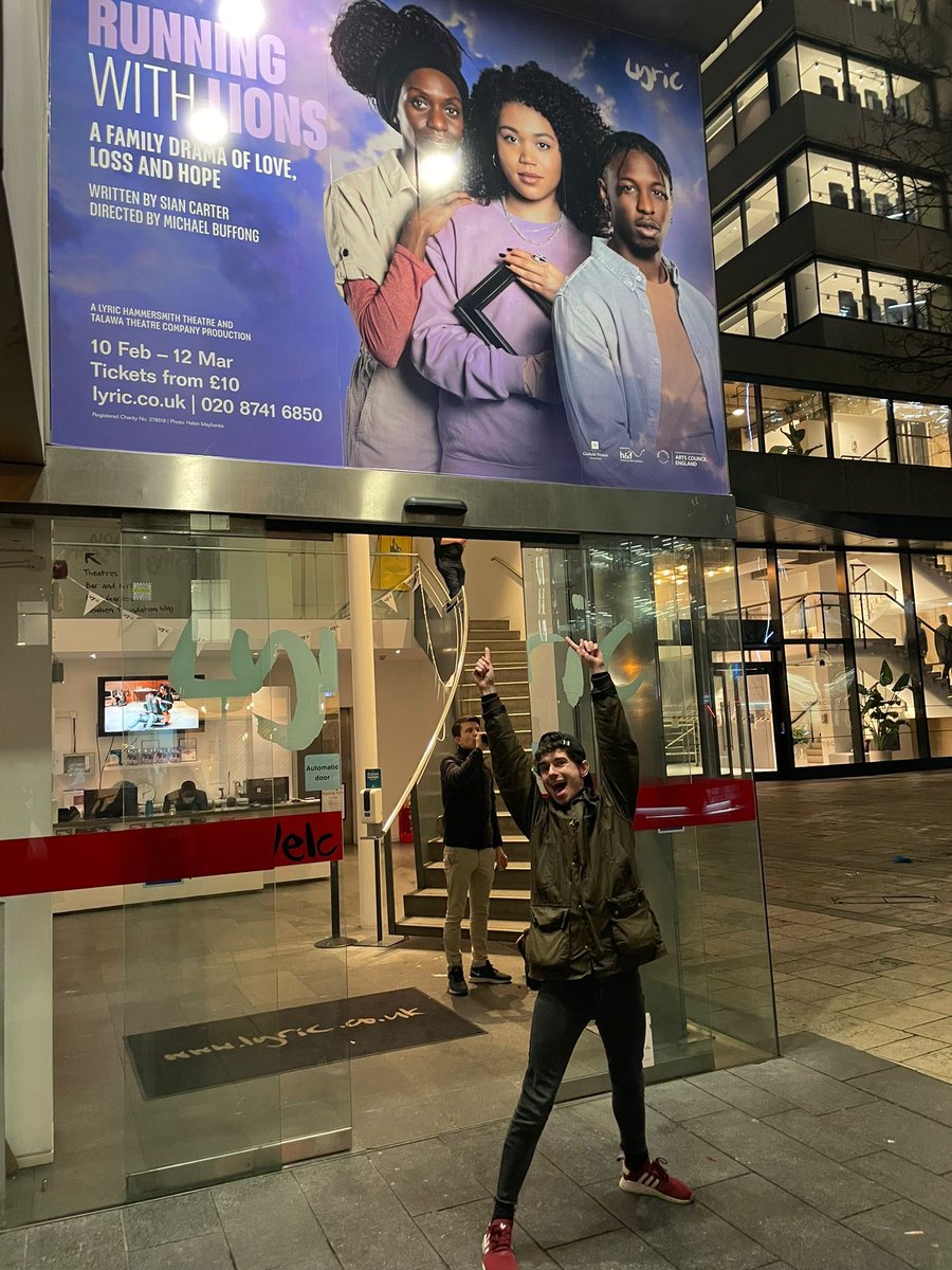 Big up to all the supportive friends that get down to the theatre to see your shows 🙏🏾💜 First two previews have been 🔥 <a href="/LyricHammer/">Lyric Hammersmith Theatre</a> <a href="/TalawaTheatreCo/">Talawa Theatre Co</a>