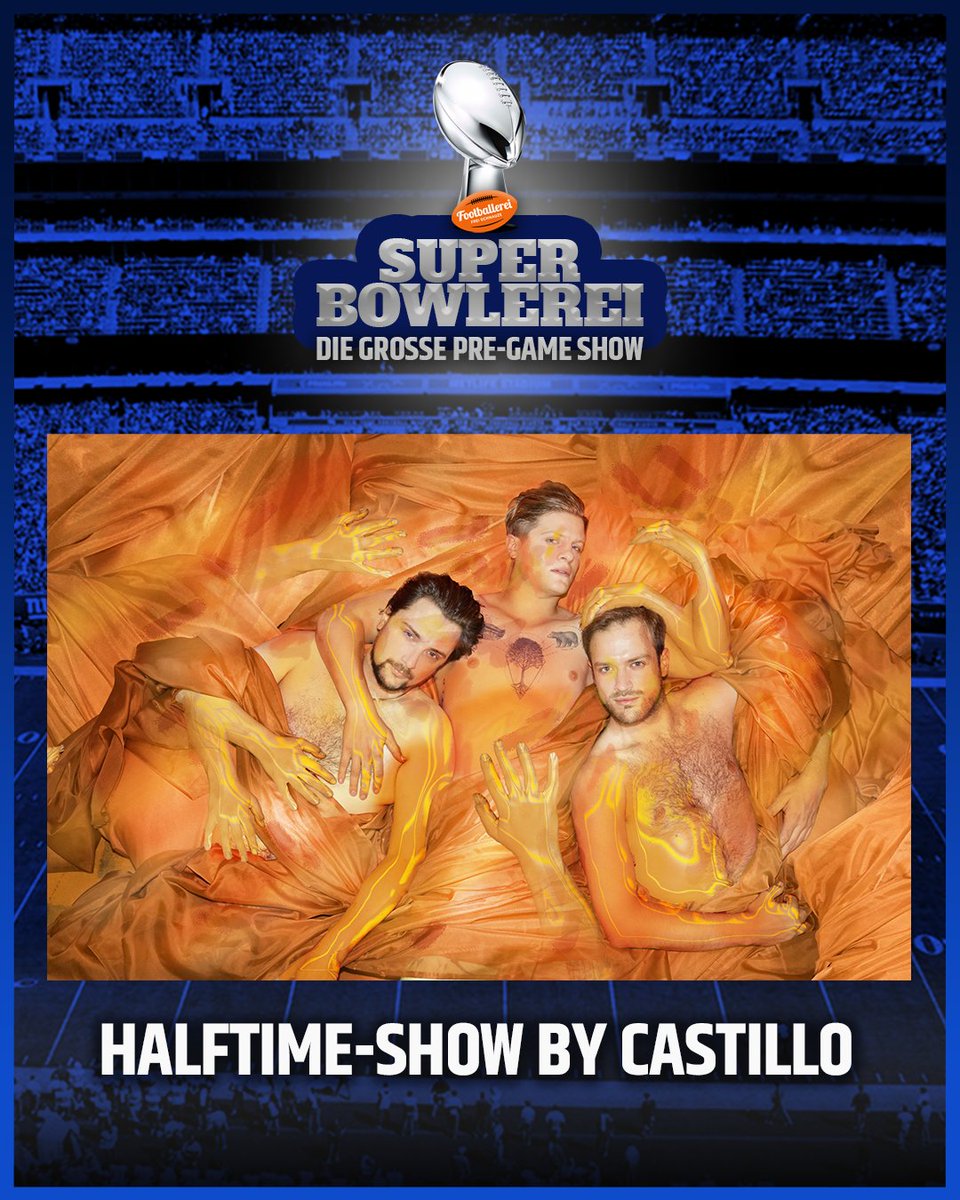 Footballerei's tweet image. Morgen Abend ist es soweit: Vor dem großen Spiel glühen wir 2,5 Stunden zusammen mit euch vor. Zusammen mit @SQVAD und @nikobackspin diskutieren wir über das Spiel, spielen @EAMaddenNFL, reden über die Halbzeitshow und tailgaten am Grill. 

Wer von euch ist dabei?

#SuperBowl