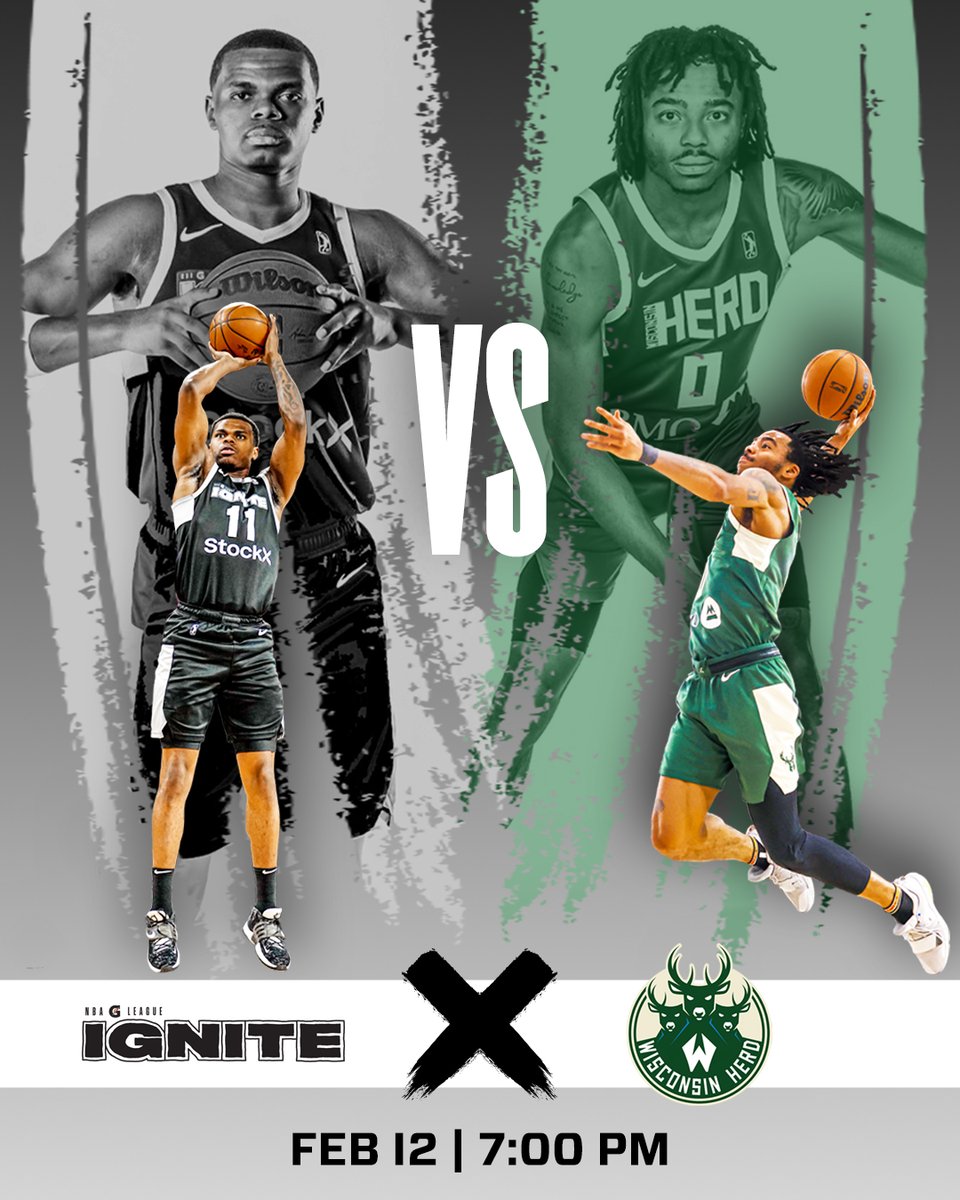 WisconsinHerd's tweet photo. The #IgniteTour stops in Oshkosh tonight!!
Tonight's primetime matchup versus Milwaukee's Michael Foster Jr. and NBA G League Ignite starts at 7 PM at @OshkoshArena! Doors open at 6 PM.
ποΈ: https://t.co/Xc5lber2JZ
πΊ: @SHOWDOWN32
π»: https://t.co/EaRsXXccZQ https://t.co/YJZRqTl1PF