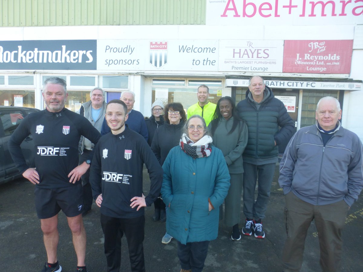 BathCity_FC's tweet photo. DONATE π° | @stillmanjunior and @JerryGill_2 have now raised Β£3,912 to support @BathCityRadio and @JDRFUK.
Help get them over the Β£4,000 line today, when there will be a bucket collection at HT and FT.
β‘οΈ https://t.co/xxp81HfP9X
#RunningRomans https://t.co/d97xGvsBxl