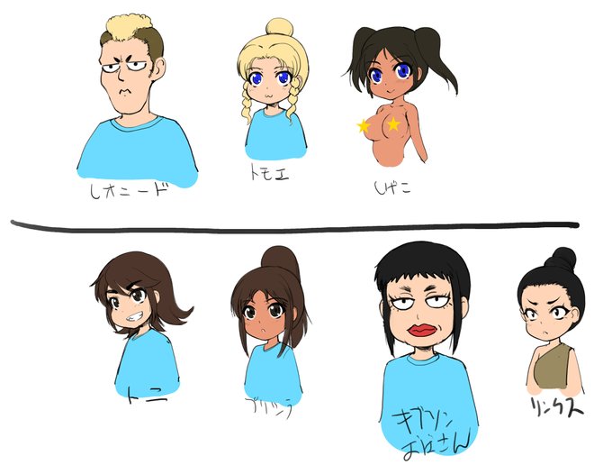 rimworld初見プレイのときの立ち絵がw 