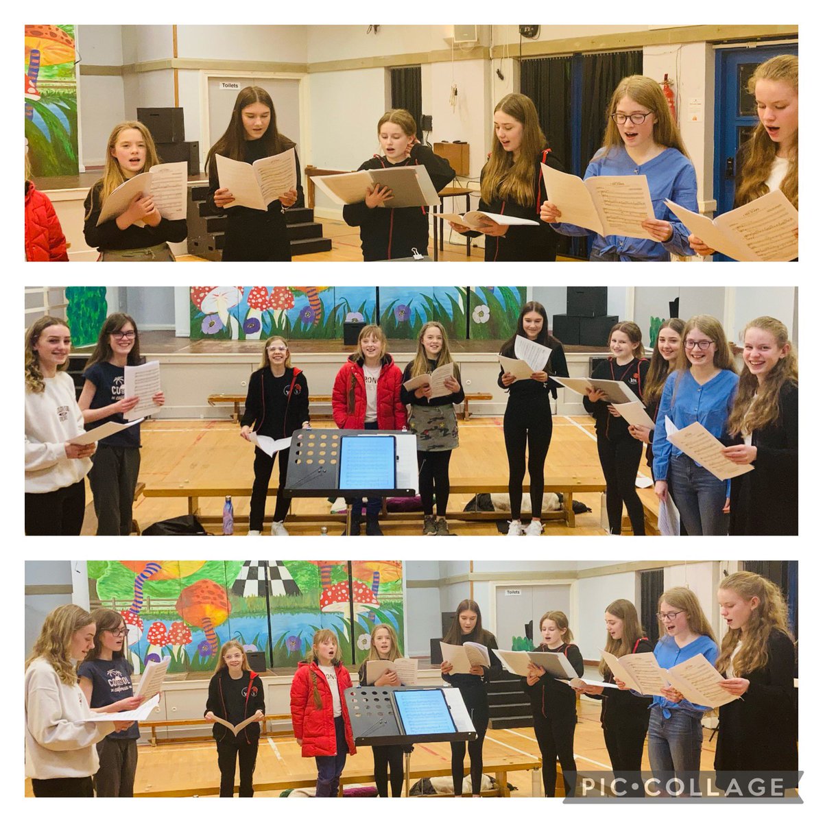 Some beautiful work going on last night. The Seniors have been working on a few contrasting songs including “Stars” from Mean Girls, “Shoshone Love Song”, and Adele’s “Easy On Me”. We are welcoming new members all term if you know of any 11-18 year olds who love to sing. #ilkley