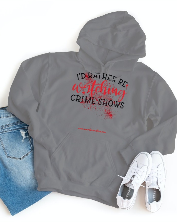 NoConductRadio's tweet image. If you're a True Crime fan with a love of a good hoodie, #loveandmurder has the gear for you. Check it out! cstu.io/50a5dd