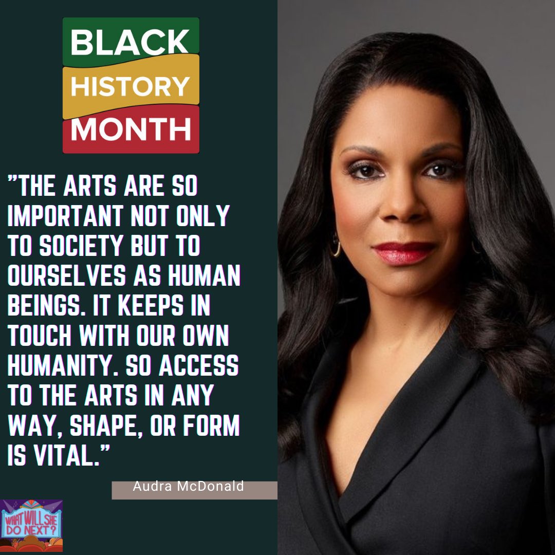 WWSheDoNext's tweet image. #blackhistory SPOTLIGHT: Audra McDonald (b. July 3, 1970) is an American theatre, tv/film actress &amp;amp; singer. She has won 6 Tony Awards, more than any other actor on #Broadway.

She is one of the most celebrated stage actors of our time &amp;amp; we celebrate her.

Follow @AudraEqualityMc