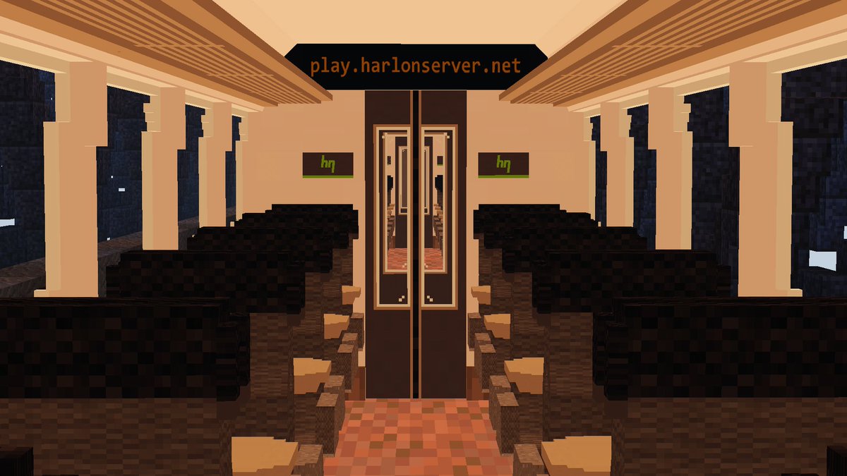 HarlonServer's tweet photo. The brand new HarlonianNational IC3 train is seen here on the Tenang Strait Crossing, as well as in the city centre of Harlon passing a HT Commuter train!

#harloncityserver #harlon #minecraft #minecraftcity #traininmineraft #train #minecrafttrain #railway https://t.co/gfp0M9LH5N