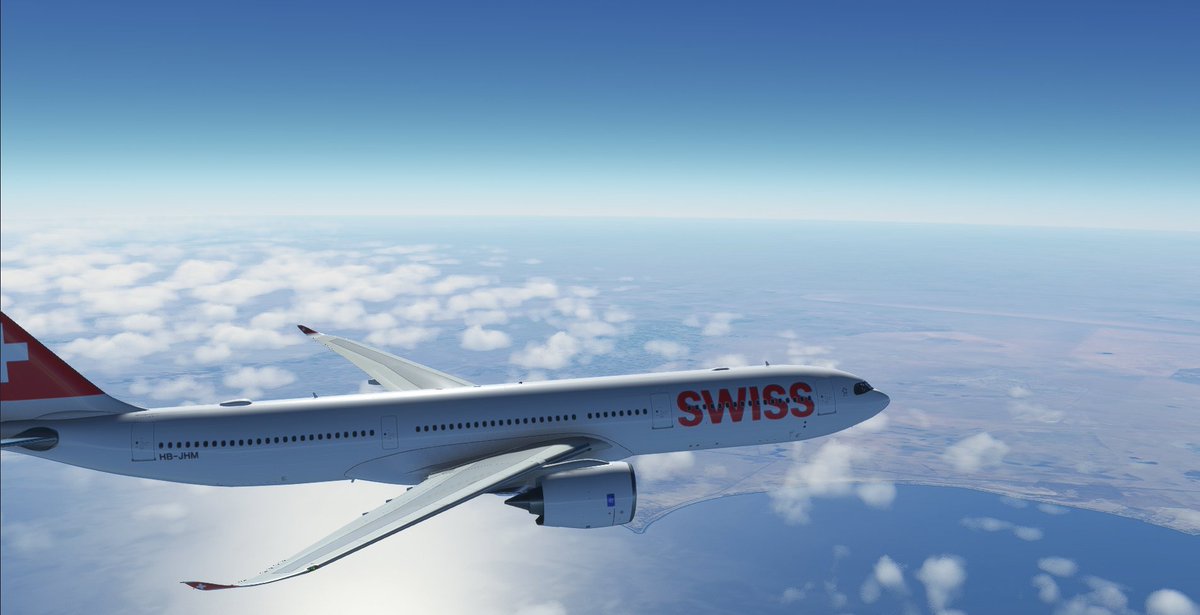 jehuluna22's tweet image. @vatsimctl On our way to Geneva from Dubaï, Cruising FL400😊😍