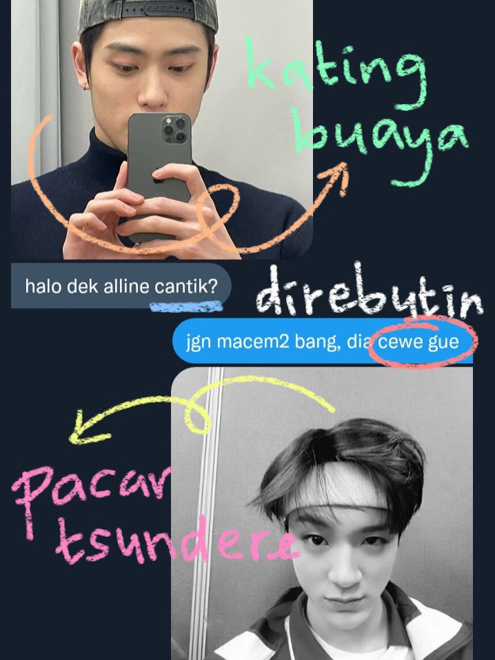 "bucin di belakang"

─jeno x oc x jaehyun few tweets au
© scndbrr