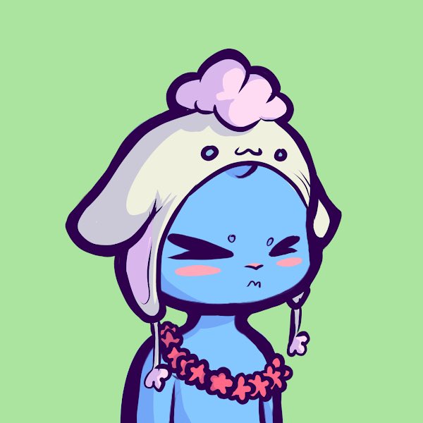 following everyone with a <a href="/DuhverseNFT/">Lamb Redirect</a> pfp!! 💜 show me the lambs! picked up this new cutie in celebration of our GAME!!🥳