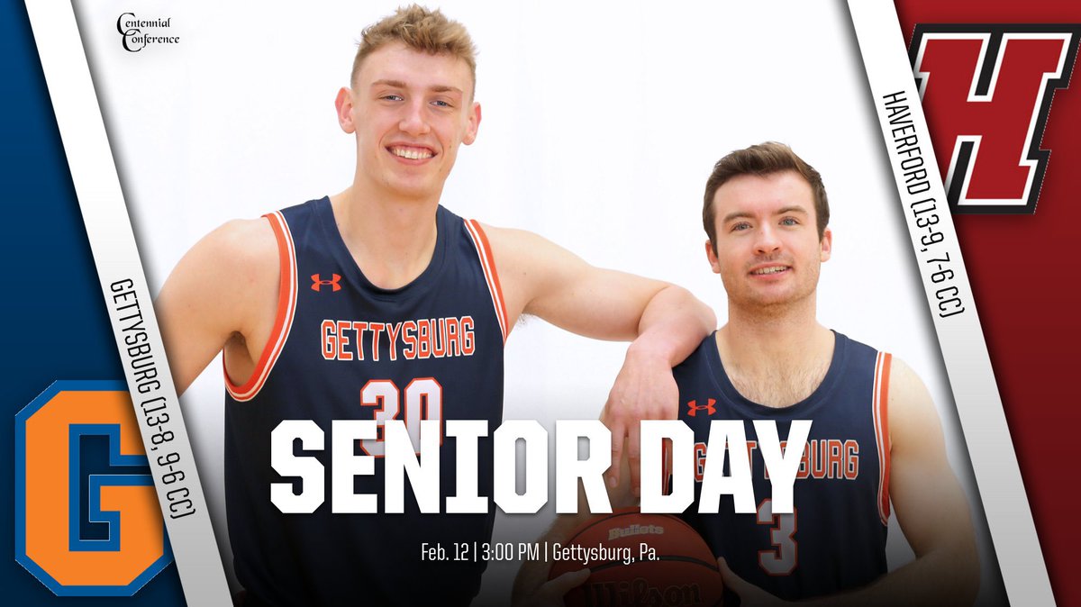 gburgbullets's tweet photo. 🔥SENIOR DAY🔥
🏀 @GburgMBB 🆚 @HCFords_Sports 
📍 Gettysburg, PA (Bream Gym)
⏰ 3️⃣:0️⃣0️⃣
🖥 https://t.co/meGmrHDgLm
📊 https://t.co/7OVauDUN0x
#GoBullets🔶🔷 #BulletsMbb #d3hoops #CCMBB #PoundTheRock https://t.co/cjrJGad9mA