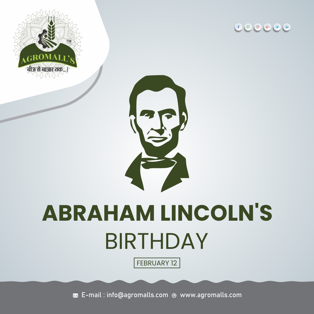 AGROMALL3's tweet photo. Agromalls celebrates Abraham Lincon's Birthday ...
For more update follow us Agromall PVT. LTD.
Contact us 9001388751
https://t.co/dNgZwIWr6u
#organicagriculture #agriculture_technique #e_mandi #agromall #helpfarmers #agriculture  #farmersmarket #farmers #abrahamlincoln https://t.co/55N8lDy7c7