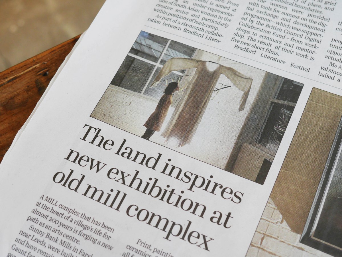 sunnybankmills's tweet photo. Spot the Sonia!

We have a couple of features in the Yorkshire Post today, all about our current exhibition 'Drawn from the Land'.

#yorkshirepost #yorkshire #yorkshirepostmagazine #drawnfromtheland #leedsexhibitions #witch #sunnybankmills #leeds #farsley https://t.co/BD5sqHC5CX