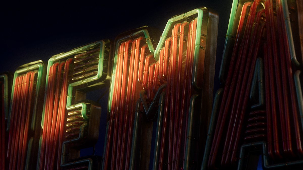 karlis_stigis's tweet photo. Testing #NeonGenerator system with various conditions and making some renderings on the way. #houdini #procedural #tool #neon #3d #redshift #hda #rnd https://t.co/RJtKbFDDbT