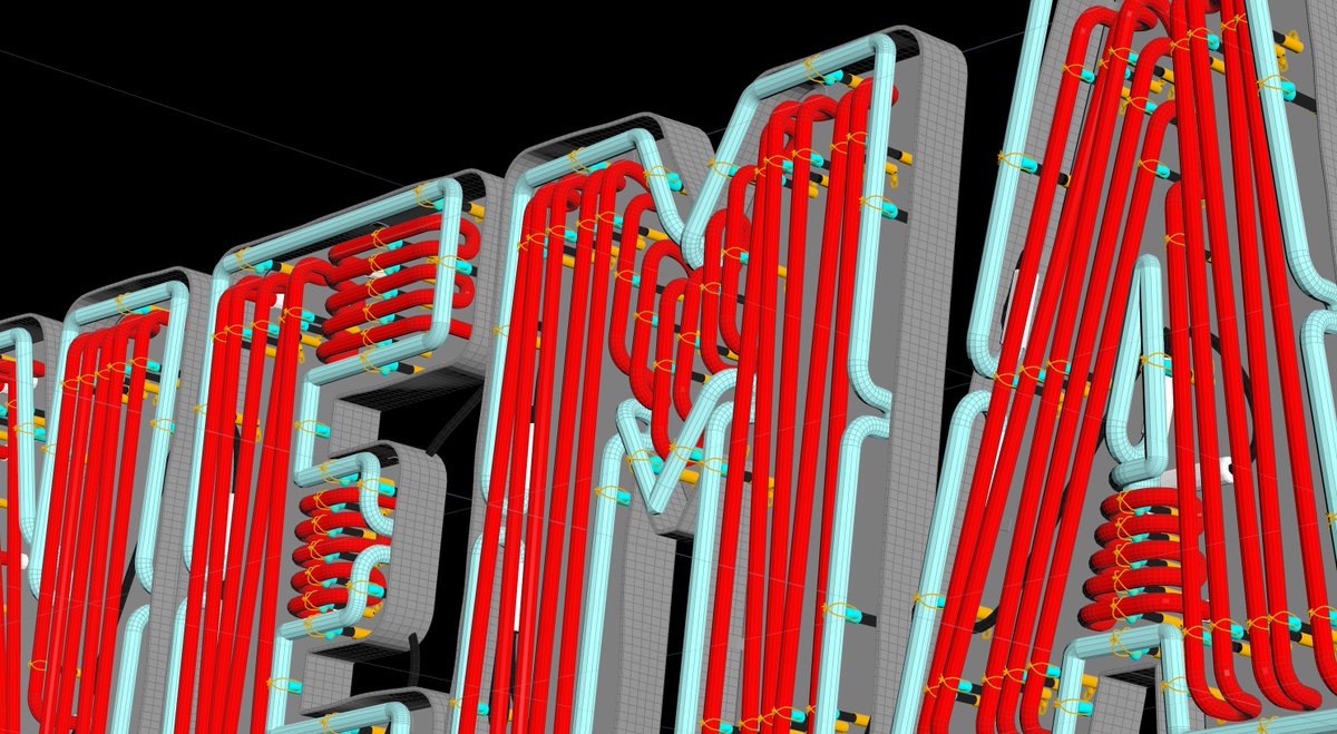 karlis_stigis's tweet photo. Testing #NeonGenerator system with various conditions and making some renderings on the way. #houdini #procedural #tool #neon #3d #redshift #hda #rnd https://t.co/RJtKbFDDbT