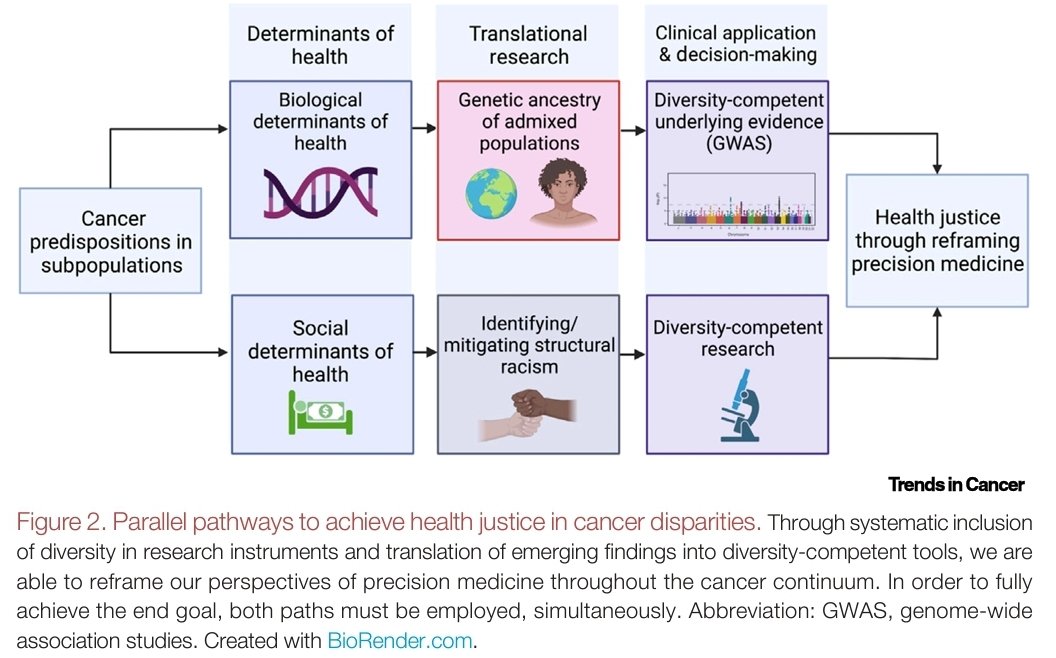 In our Trends in Cancer review, we highlight how intentional use of self reported social constructs is useful to detect how racism translates into tumor biology. Combined with genetic tools to identify molecular mechanisms, we can empower the field to improve clinical outcomes.