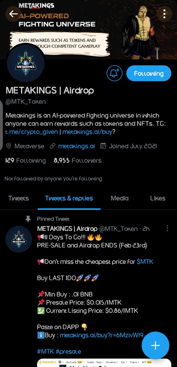 brudosky's tweet photo. @MTK_Token @MTK_Token @MetakingsAI https://t.co/b1SfyDgS5W