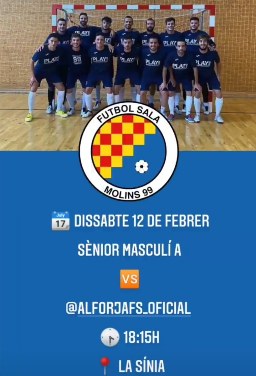 Jacob_Busta's tweet photo. Empieza la 2a vuelta.
No contentos con la 1a vuelta hecha, la afrontamos con muchas ganas, exigencia y responsabilidad.
Confianza plena en lo míos! 💪
#creer #querer #insistir
@cfsmolins99 @EsportsViu #m99 #3aG2 #futsal https://t.co/TJGcnwEKUH