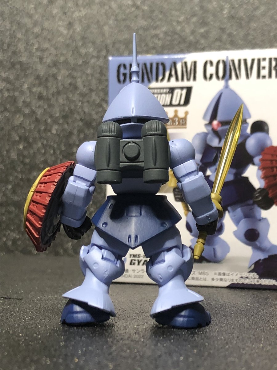 gonchan0409's tweet photo. 今日セブンで見つけた
つい🤣

最近の食玩クオリティ凄くない？
モノアイレールまで作り込んである😳
#ガンダム　
#ギャン　
#食玩 https://t.co/s3QMz37SVz