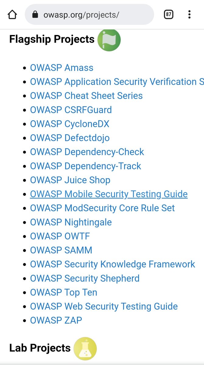 securestep9's tweet image. You can find lots of awesome free &amp;amp; #opensource security tools, standards, guidance and even games at #OWASP

Visit owasp.org/projects