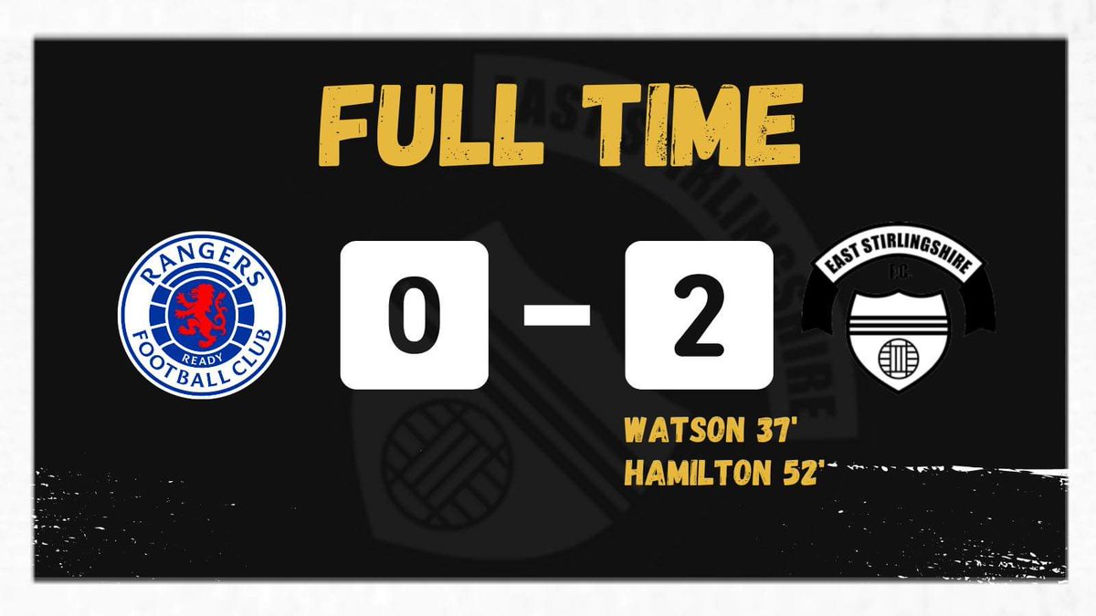 Full Time

<a href="/RFC_Youth/">Rangers Academy</a> 0-2 <a href="/TheShireFC/">East Stirlingshire FC</a>