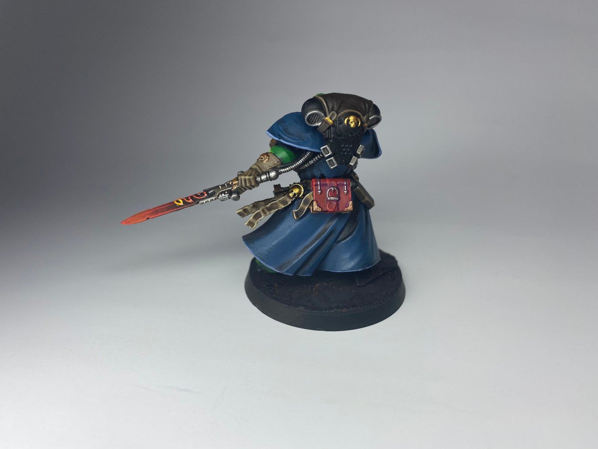 wartopgaming's tweet photo. First Salamander :) C+C Appreciated! #WarhammerCommunity #salamanders40k #warhammer40k #miniaturepainting #warhammer https://t.co/xB9podIvpe