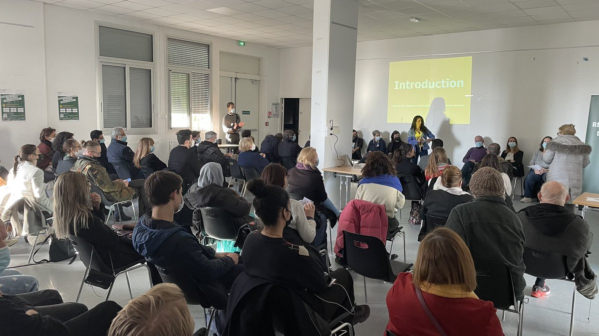 Salle comble pour la restitution des ateliers ! 
Ensemble #ReprenonsLaMain !