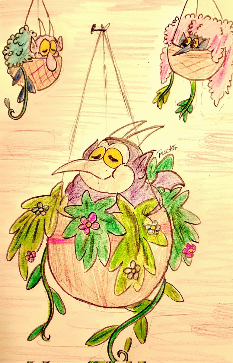 Rosesasi7's tweet photo. Sketch before I go to work 🌱 #fatdemon #Cuphead https://t.co/6CILedCenz