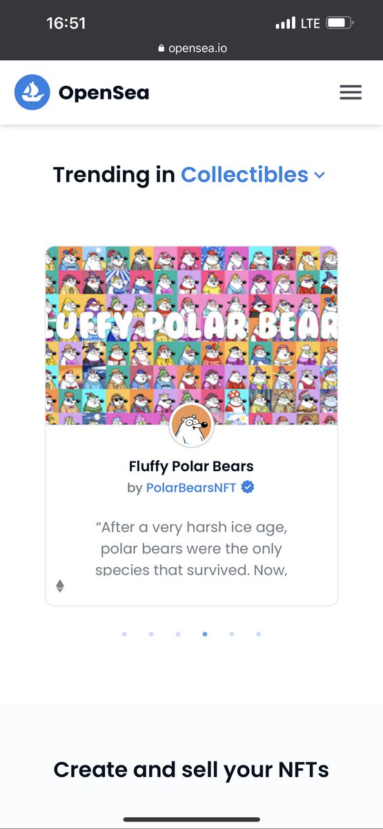 All “!ice” on our lovely fluffies! We are trending on <a href="/opensea/">OpenSea</a> ! And upcoming crazy events/announcements haven’t even been announced yet! We ready to skyrocket fam! 🔥 <a href="/polarbearsnft/">Fluffy Polar Bears</a> <a href="/sibeleth/">Sibel</a> <a href="/bertugoymak/">bertug</a>