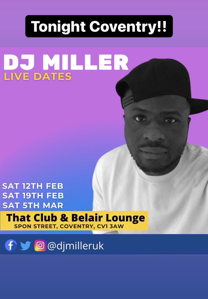 All roads lead to That club and Belair Lounge tonight!!