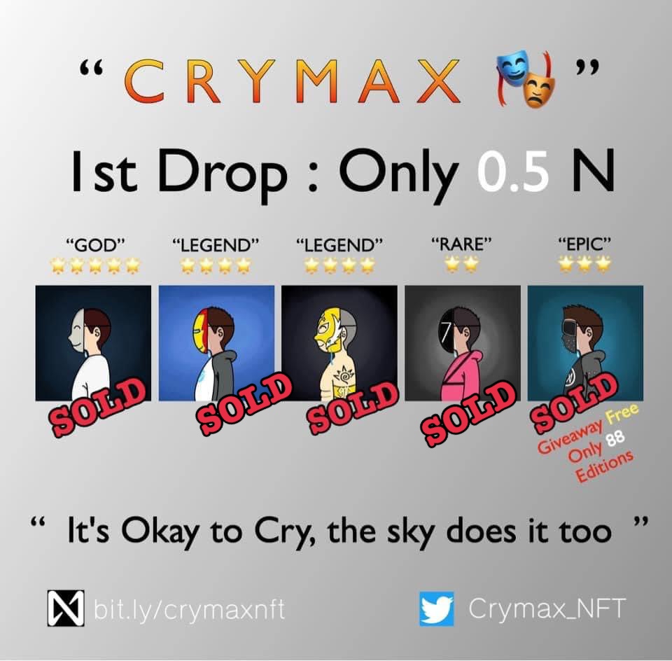 NekoPunk_NFT's tweet photo. All Sold🔥 Thank for all supporter🙏
Follow this TW or this link for new drop very soon
https://t.co/LjSIyyybl2
#Crymax
#NFTs #PARASnft #nearNFTs #NEARProtocol https://t.co/Rp3VAzdrqa