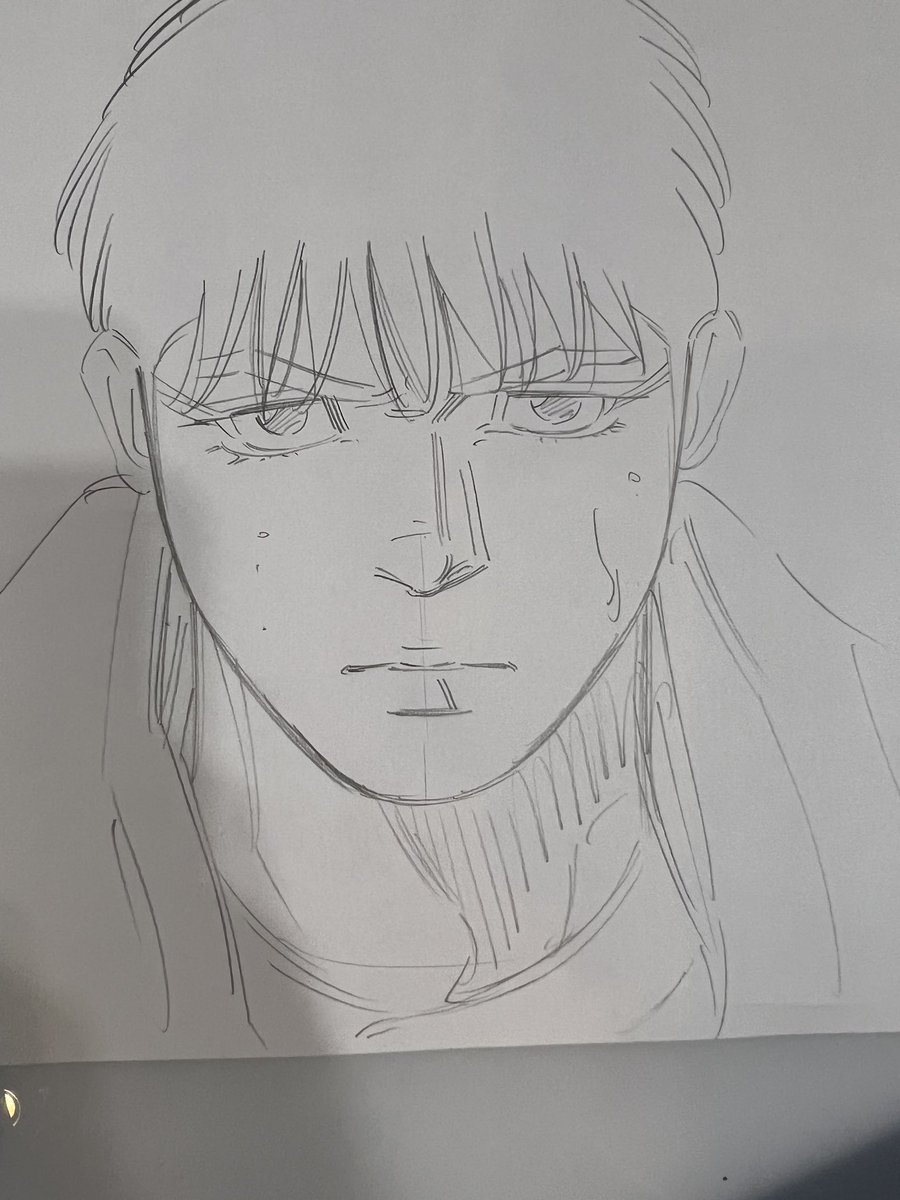 301話下書き4日目(実質3日目)終了〜。無事18P分の下書き完了です。

ちょっと野田の表情気に入りませんが…ペン入れの時にまた直そう。
明日からペン入れです。 