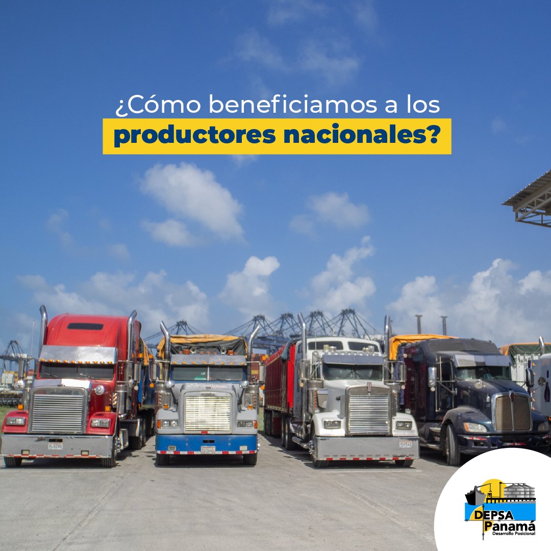 En #DEPSAPanamá beneficiamos a nuestros productores nacionales al tener una ruta de tránsito más corta al estar ubicados en el Océano Atlántico.

#OrgullosamentePanameños #PuertosPanamá #Portuario #Panamá