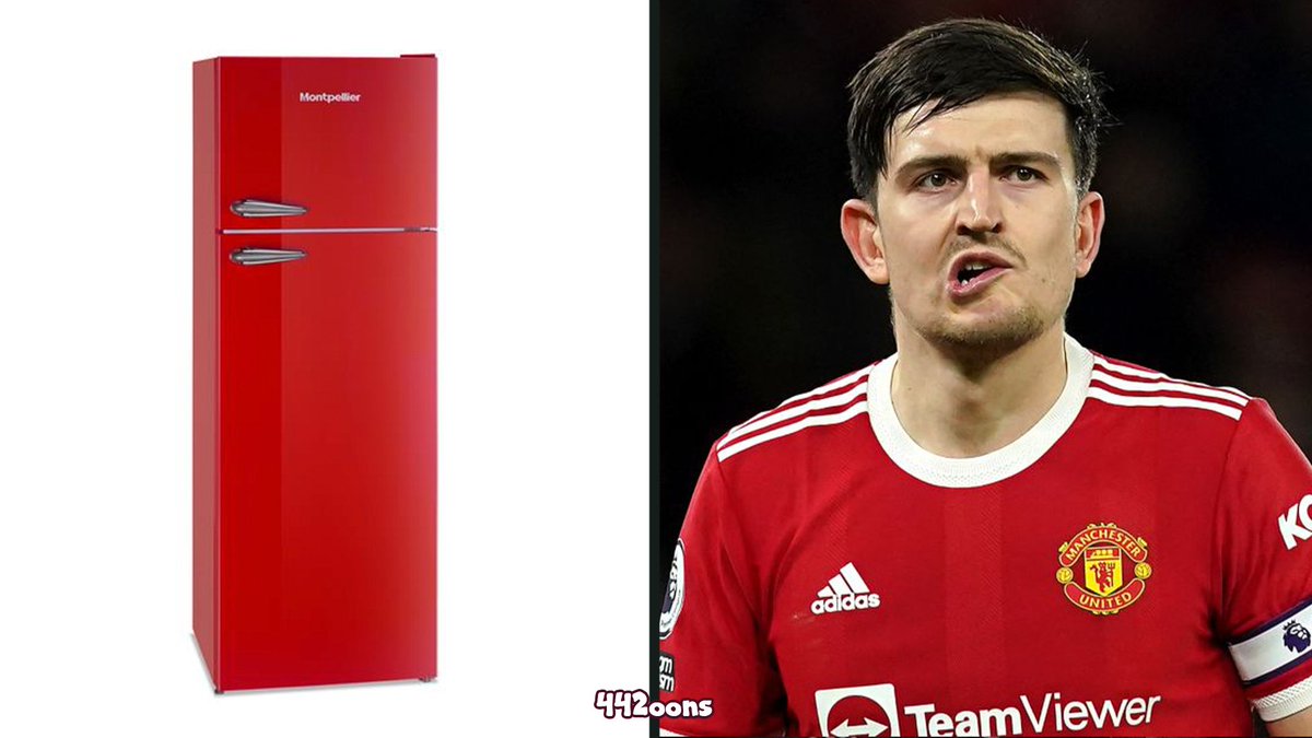 🔁 if you think an actual fridge is a better defender than Harry Maguire 😆 #MUNSOU