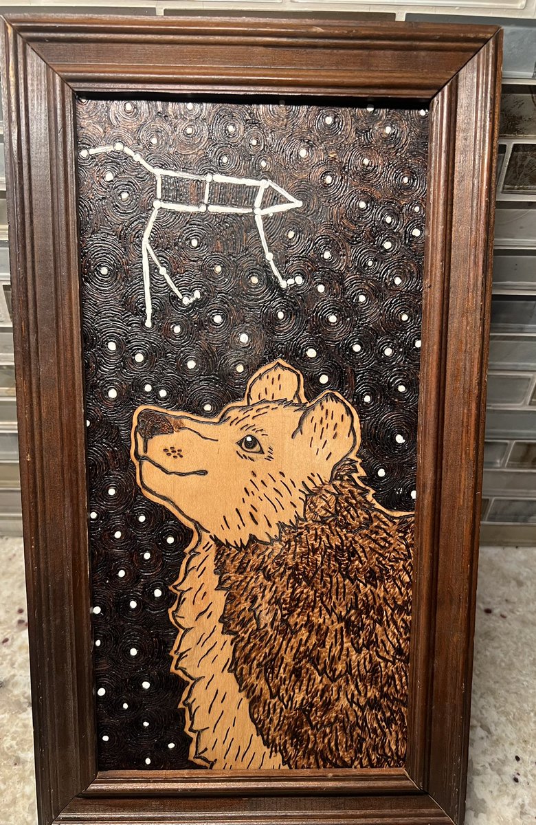 #ursamajor #woodburning #aristinresidence my daughter <a href="/timneedles/">Tim Needles</a> <a href="/dombrowskiucf/">Matt Dombrowski #AdobeEduCreative</a> <a href="/bellafiore3/">Jeanne Bjork</a> <a href="/KerryParrishArt/">KerryParrish</a>