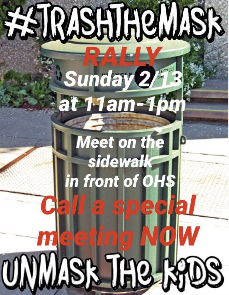 WeTheParents308's tweet photo. #JoinUs #Rally #TrashTheMask #Oswego #Illinois #Sunday https://t.co/HkV8MXsxDF