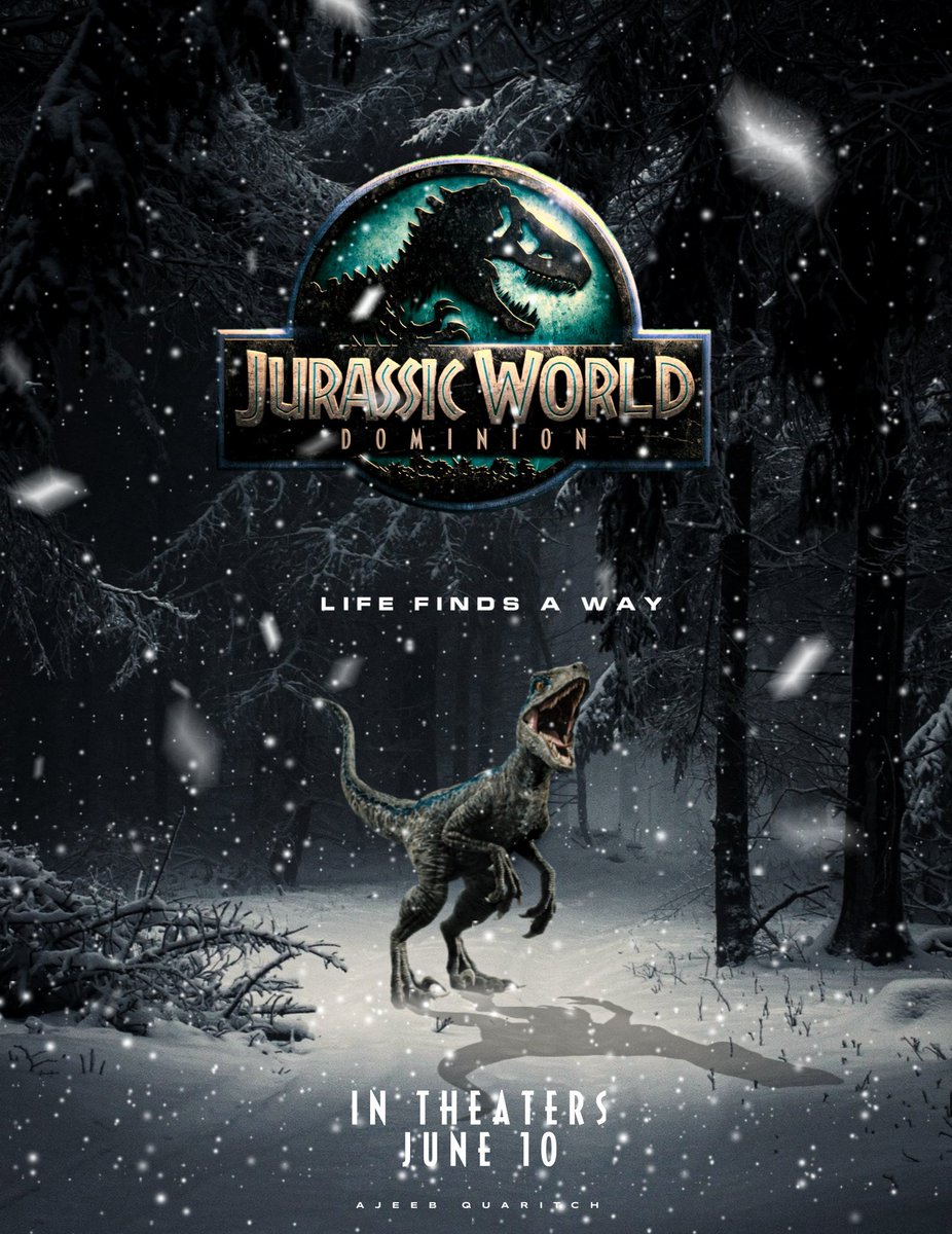 A throwback to my #JurassicWorldDominion poster from March 12th, 2021.

<a href="/colintrevorrow/">Colin Trevorrow</a>
<a href="/JurassicWorld/">Jurassic World</a>