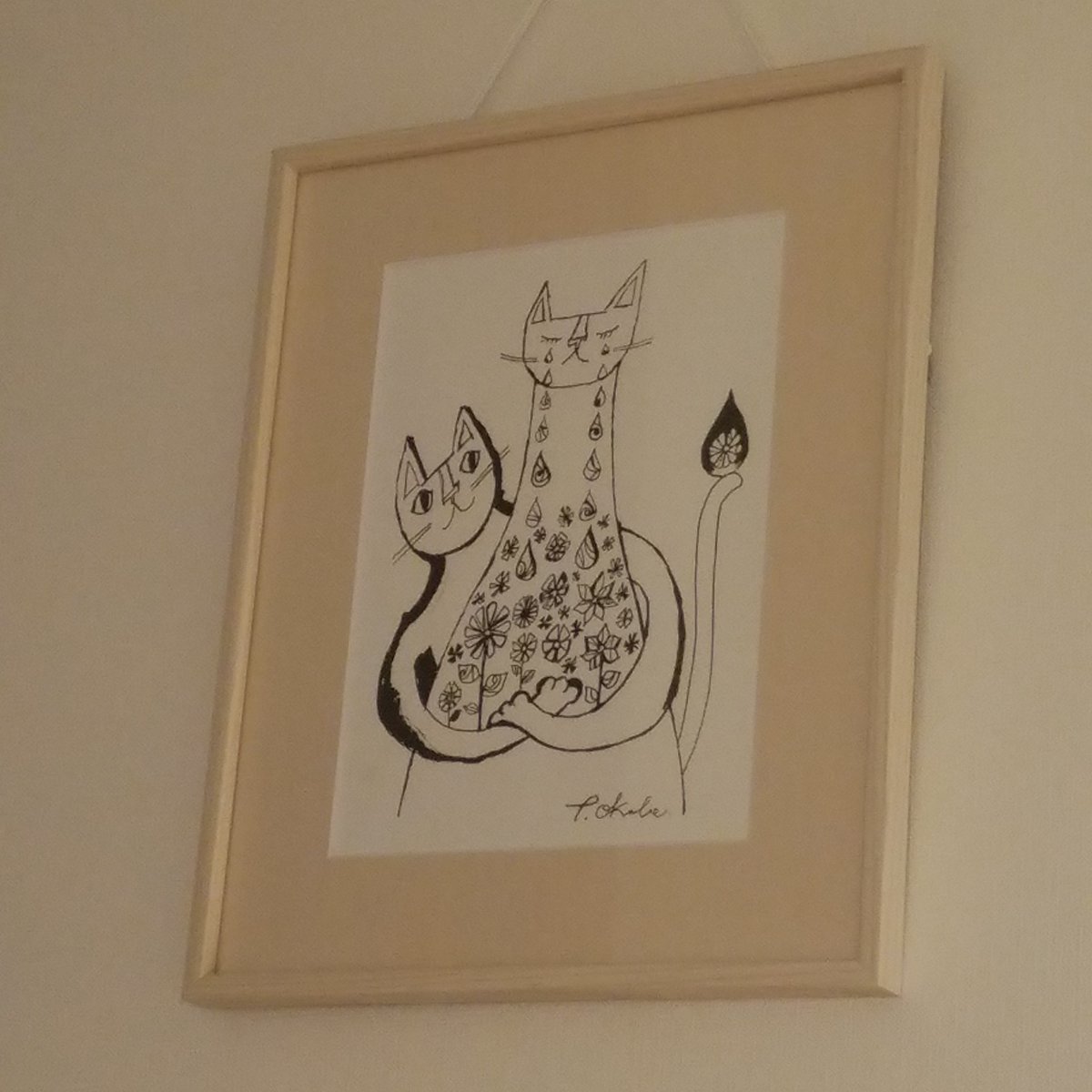 きみの涙はぜんぶ受け止める No.6
はじめて絵画を購入しました。