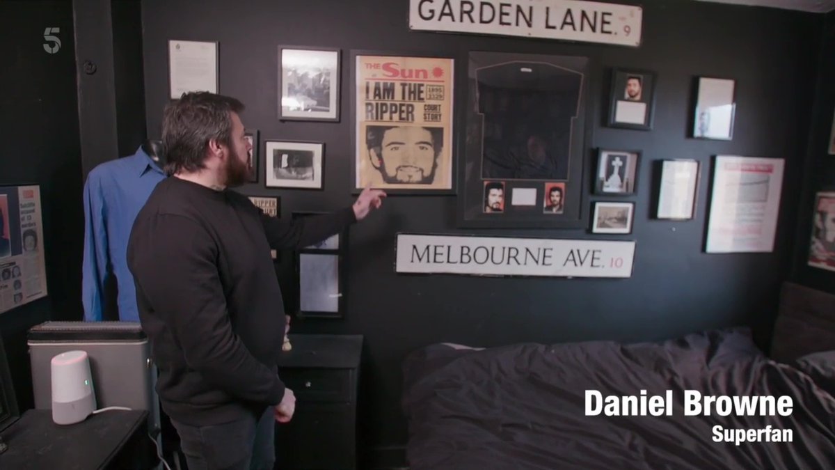 franticplanet's tweet photo. You seem tired, babe. Did you not have a good night's sleep in the Peter Sutcliffe themed bedroom? https://t.co/yCYHl1Wux5