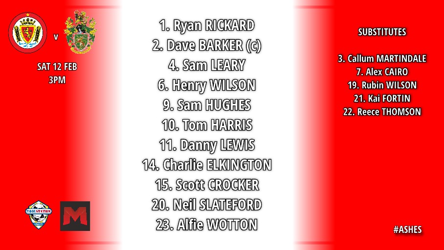 Your #Ashes squad to face <a href="/CadburyHeathFC/">Cadbury Heath FC</a> this afternoon. The bench includes a call-up for keeper Kai Fortin from the Under 18's. Welcome Kai. 30 mins til kick off!

#Ashes