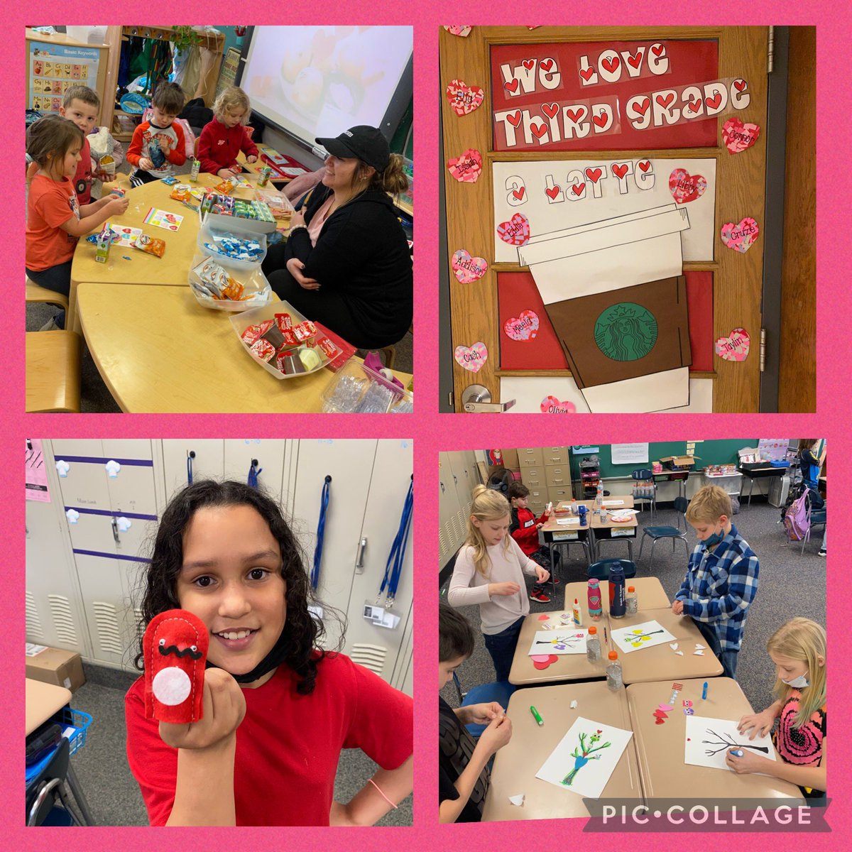 IndianaAreaSD's tweet photo. Thank You so much to the Ben Franklin &amp; Eisenhower PTA for planning a lovely Valentine’s Day Celebration of Kindness &amp; Friendship for each classroom! We appreciated all of the crafts, games, and goodies our families provided for children! ❤️Our hearts are full! #BF_IKE_PTA https://t.co/h02vRemHTt
