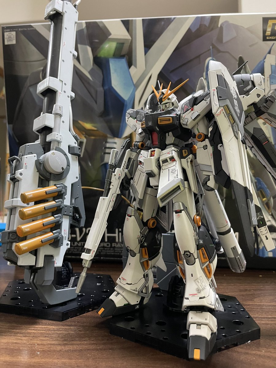 完成！ Hi-νガンダム『νガンダムカラーバージョン』 ずっと欲しかった