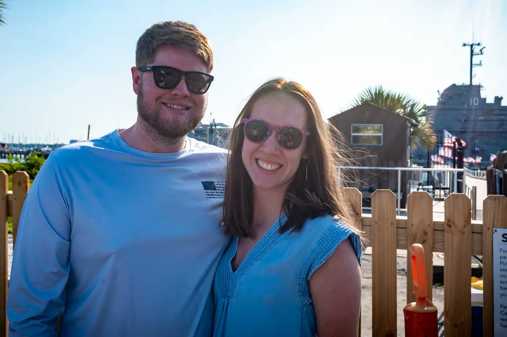 Patriots_Point's tweet photo. Today's weather is pretty close to perfect. What a great day to grab some shades and spend your day at #PatriotsPoint
Pro Tip: Pack a picnic and enjoy lunch at our outdoor seating on the waterfront, complete with views of the #USSYorktown and Ravenel Bridge.
#chswx #visitchs https://t.co/ZQEQKXfnok