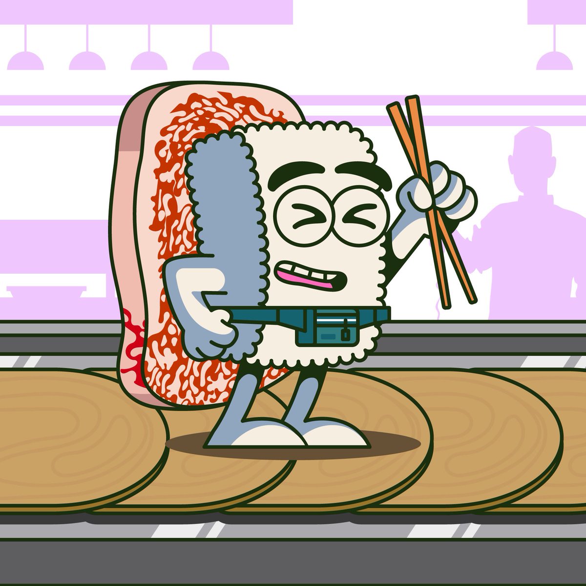 TheSillySushi's tweet photo. What if instead of grinding for an allowlist spot, you RT and Like to get a free steak dinner delivered to your door? https://t.co/PqvBCKK40t