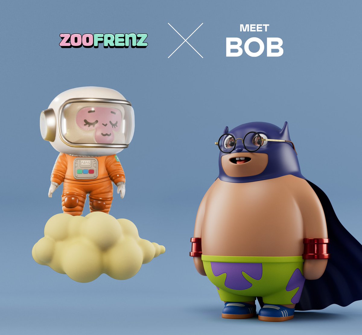 Our frenz at <a href="/meetbob_nft/">MeetBOB</a>  hooked us up w/ 10 WL spots for our followers! 

To enter: 
👀 Follow <a href="/meetbob_nft/">MeetBOB</a> &amp; <a href="/zoofrenzNFT/">Zoofrenz</a> 
👋 Join their server: discord.gg/meetbob
❤️ Like/RT this post
⬇️ Comment your Discord username &amp; tag 2 frenz! 

Winners chosen in 24H! 🚀 GL!