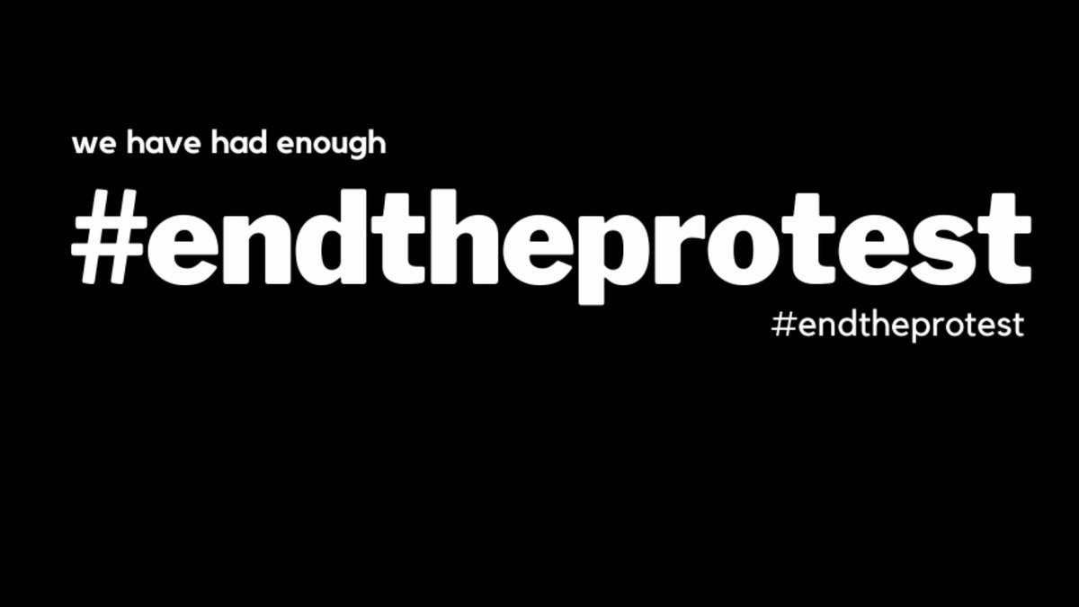 For those on #twitter who want to get involved in the #endtheprotest campaign here is the backdrop for your profile image #wellington #nz #newzealand