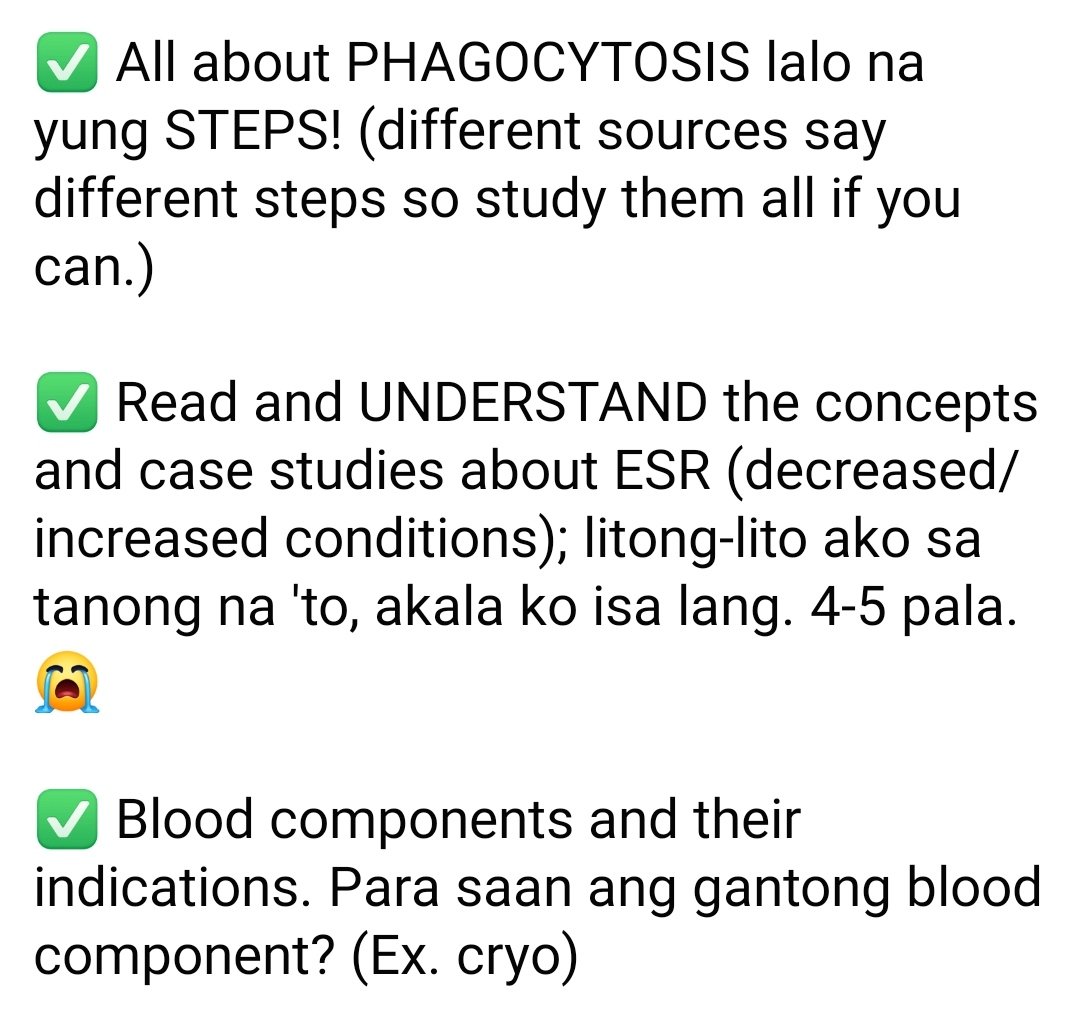 medtechlyfe's tweet image. REVIEW GUIDE FOR MTLE 📚 A thread! 🔬 - save n'yo na 'to and make sure you fully understand these concepts! Most of these ay pundasyon ng laboratory science, so araling mabuti. (1/n) #MedtechLife #Studytwt