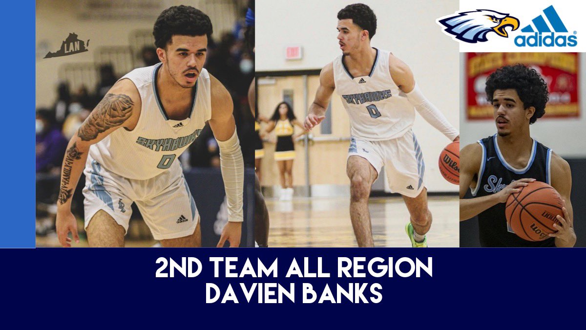Congratulations to senior guard Davien Banks on being named Second Team All-Region