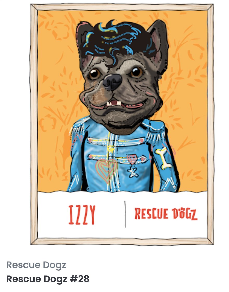 rescuedogznft's tweet photo. Want a chance to win a Custom Rescue Dogz NFT with your dog?
#1 Mint a Free Rescue Dogz https://t.co/TLhE1pB08B (first 500 are 0.00eth)
#2 follow @rescuedogznft 
#3 Retweet this post
#4 Share your minted Rescue Dogz 

Once we reach 500 mints we'll pick a winner. #rescuedogz https://t.co/3W2c4pegSd