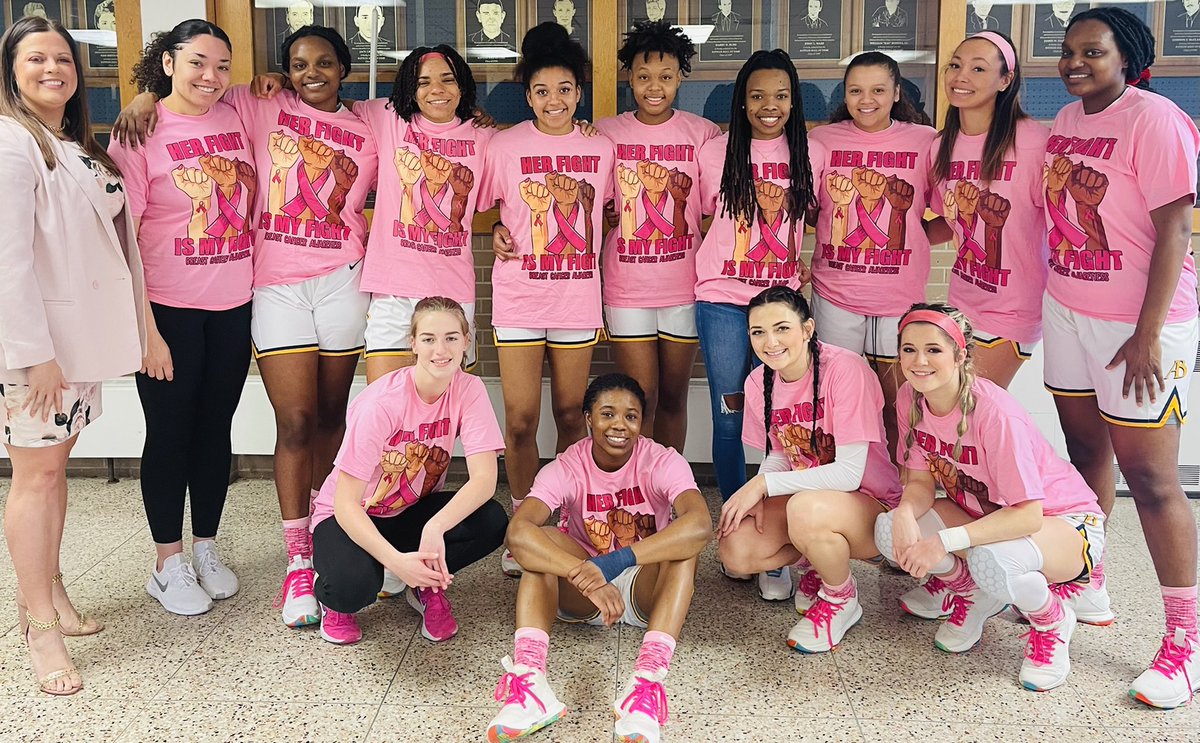 BattlersWBB's tweet photo. Although The Outcome Was Not What We Wanted, We Had The Opportunity To Play For Breast Cancer Awareness Today #BiggerThanBasketball 💗 https://t.co/WtTcr8WrFc