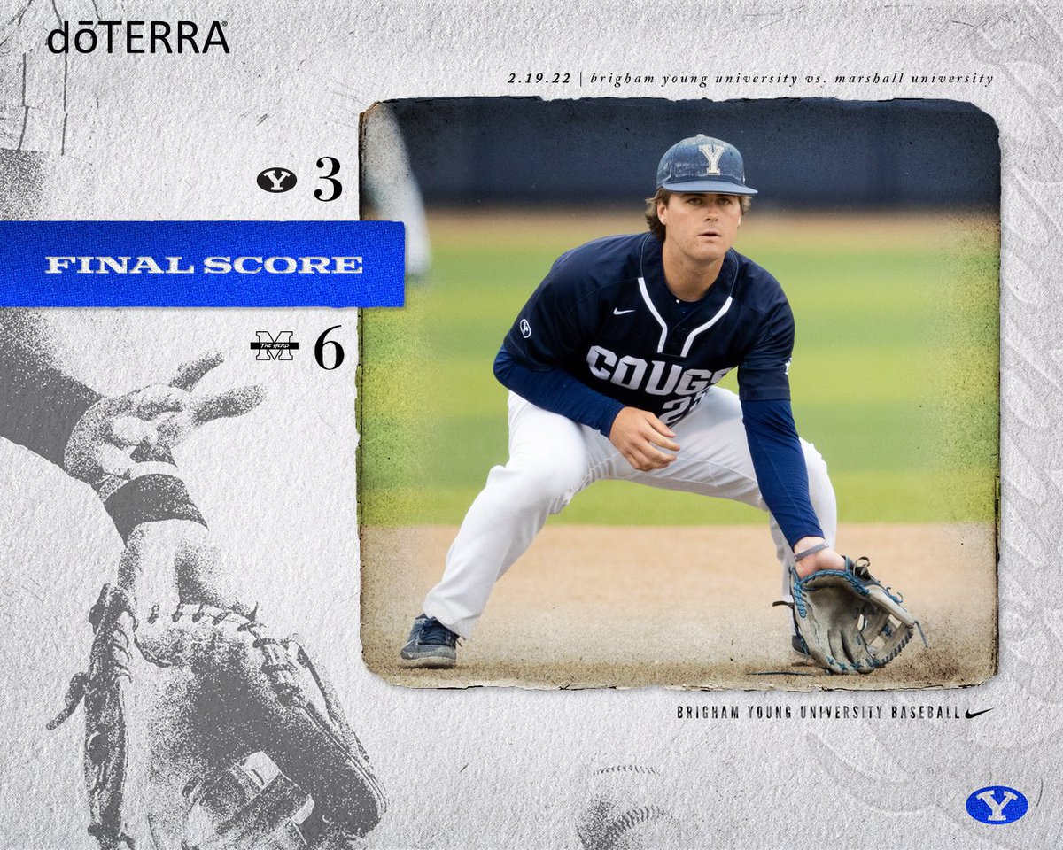 BYUBaseball's tweet photo. Final (game 1). https://t.co/ZlRwqFaHuu