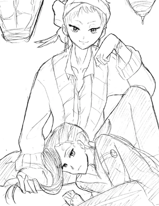 464日目、朝40分間描きました!

今日はアジーム様を描きたい気分でした…
(前提☀️🐍) 